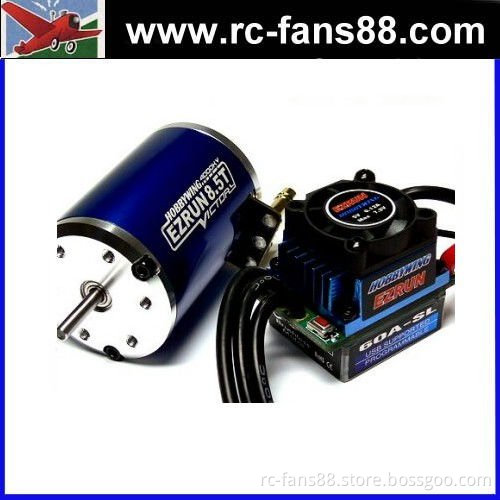 Hobbywing Ezrun 4000 KV 8.5T Brushless Motor & Ezrun 60A Program ESC Combo B5